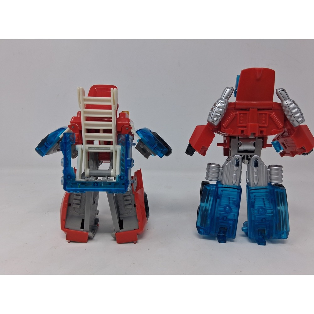 Playskool Heroes Transformers Rescue Bots Energize Optimus Prime Heatwave Lot - Picture 6 of 7